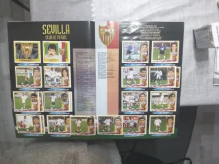 Perfecta y completa álbum Cromos Liga Fútbol 95-96