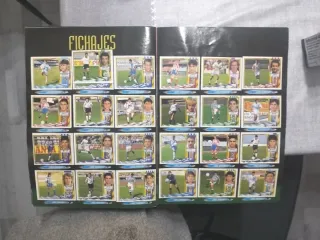 Perfecta y completa álbum Cromos Liga Fútbol 95-96