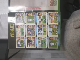 Perfecta y completa álbum Cromos Liga Fútbol 95-96