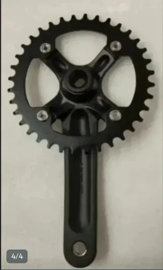 Bielas monoplato para eje de cuadradillo