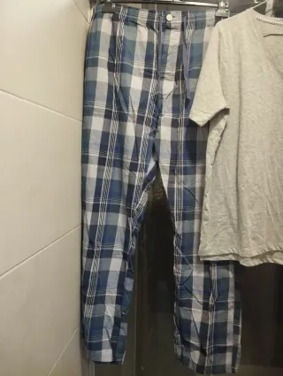 Pijama hombre talla XL cuadros