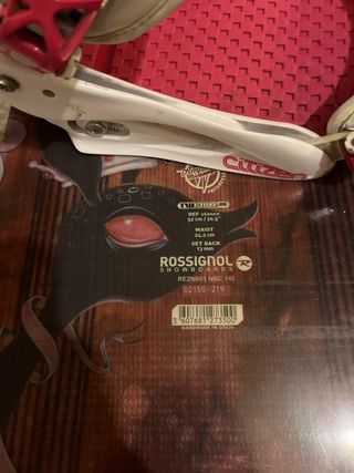 Tabla Rossignol Diva 148 + Fijaciones Burton