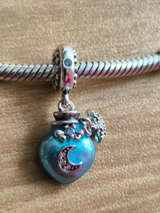 Colgante Corazón Luna y Estrella