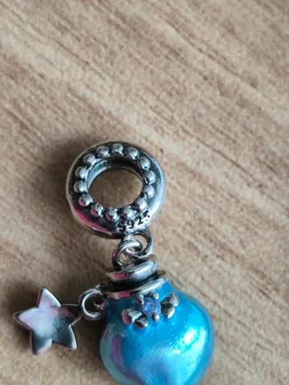 Colgante Corazón Luna y Estrella