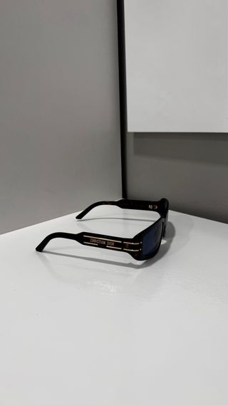 Occhiali da sole Christian Dior neri e blu