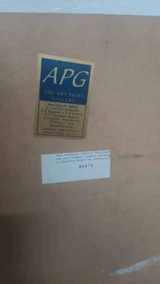 Cuadro figuras africanas mujeres jarrones