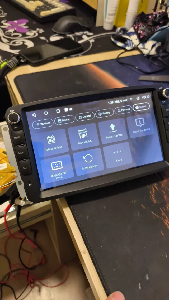 Pantalla Android Mercedes W209 8GB + Cámaras 360