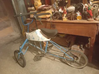 Bicicleta Paseo Azul Vintage