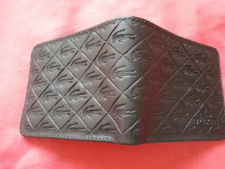 Billetera Lacoste Piel Marrón