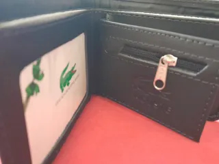 Billetera Lacoste Piel Marrón