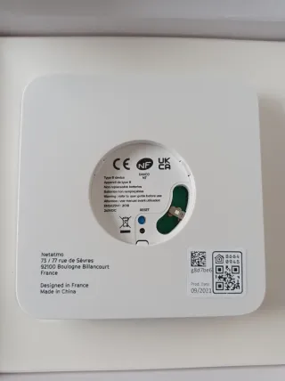 Detector CO Netatmo Inteligente