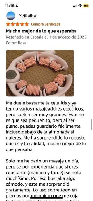 Masajeador corporal flexible celulitis lipedemq