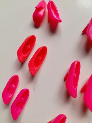 Lotto scarpe Barbie rosa anni '90