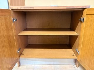 Cocina completa madera y metal