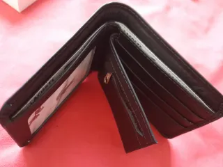 Billetera Lacoste Cocodrilo Marrón