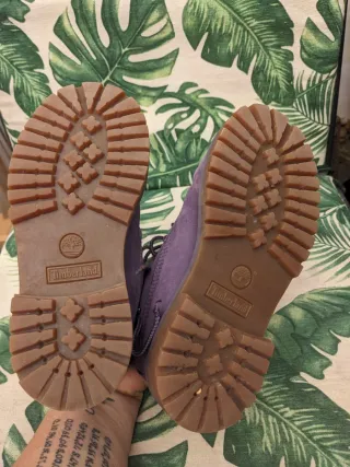 Botas Timberland Moradas Talla 31