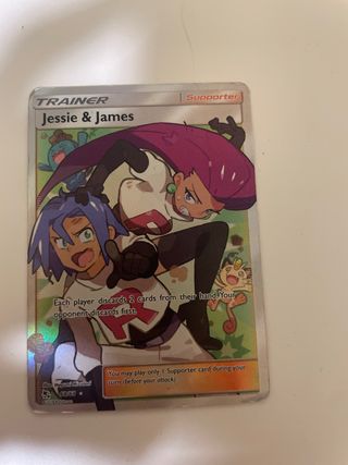 Carta Pokémon Jessie & James 68/68
