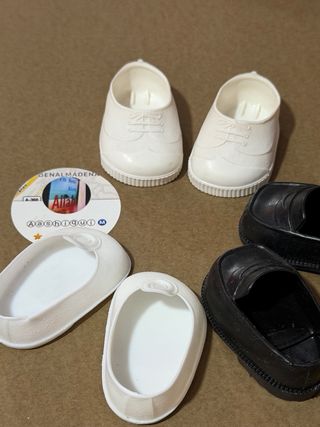 Tres pares de zapatos de Nancy años 80