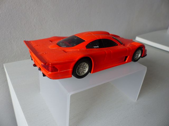 MERCEDES CLK SCALEXTRIC NARANJA