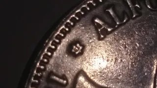 Moneda Plata Alfonso XII 1878 SC