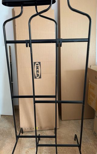Perchero de pie IKEA negro