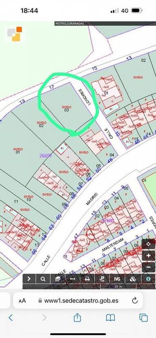 Terreno en venta en Motril pueblo en Motril