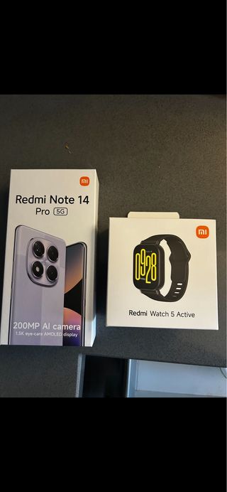 Xiaomi Redmi Note 14 Pro 5G y Smartwatch 5