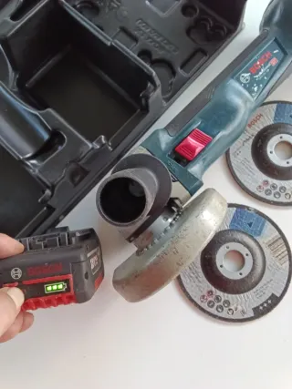 AMOLADORA RADIAL BOSCH PROFESIONAL GWS 18V-10