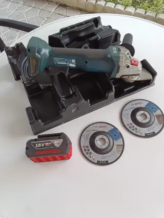 AMOLADORA RADIAL BOSCH PROFESIONAL GWS 18V-10