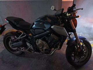 Honda CB 650 R 2021 Naked Azul