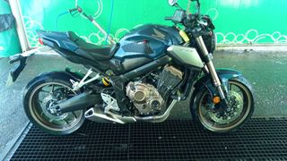 Honda CB 650 R 2021 Naked Azul