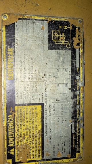 Carretilla elevadora eléctrica CAT