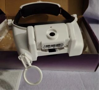 Casco Lupa MG82000MC con 3 Luces LED