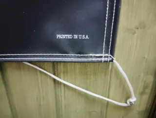 Cartel AC Spark Plugs,en vinilo 150X60.