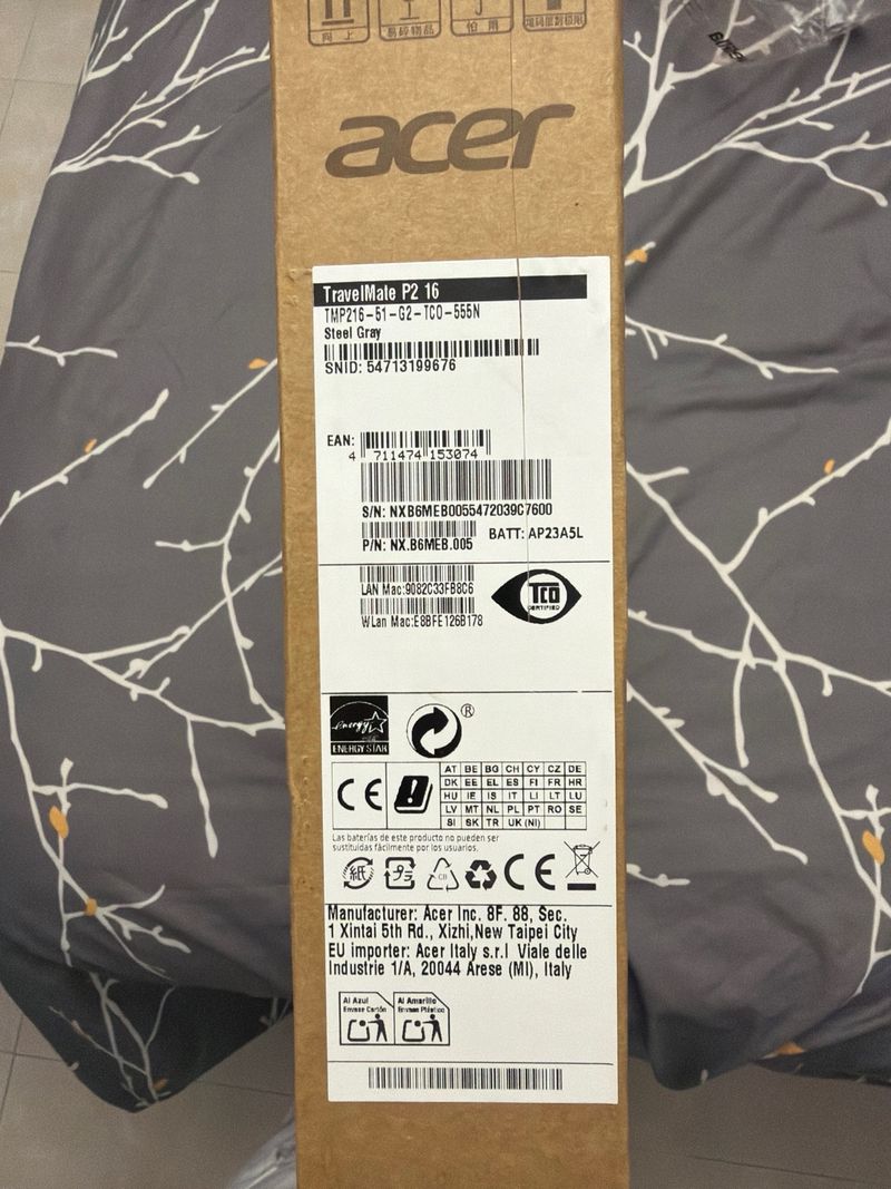 Acer TravelMate P2 16 TMP216-51 afbeelding 4