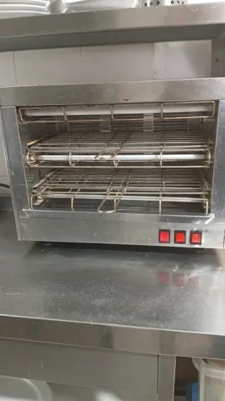 Tostadora industrial 2 bandejas