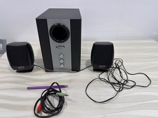 Altavoces NGS Subwoofer Negro y Gris