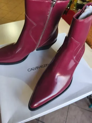 Stivali Calvin Klein Jeans Rossi/Viola Tg 40
