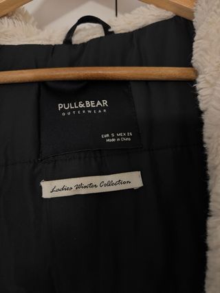 Chaqueta Invierno Bershka Negra Mujer