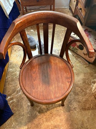 Silla Thonet de madera