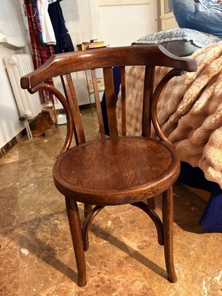 Silla Thonet de madera