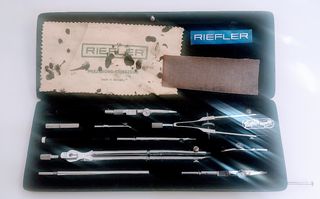 Compassiera Riefler Export A12 vintage anni '50