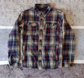 Chaqueta cuadros Springfield Talla M