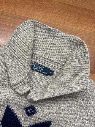 Maglione Ralph Lauren con fiocco di neve L