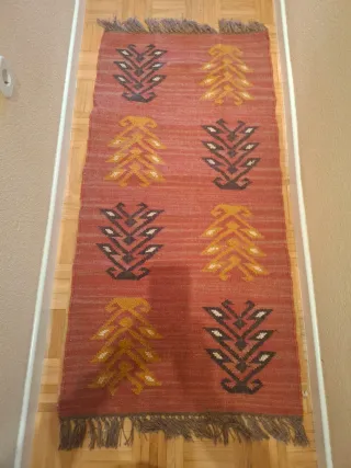 Tappeto in Lana 75x154 cm Tono più vivace