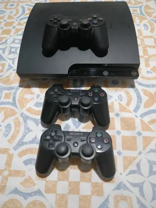 PS3 Sony con 10 juegos y mando