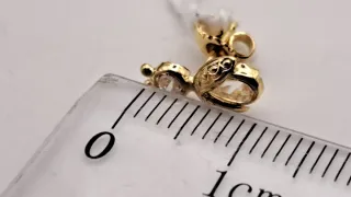Pendientes Oro 18k con Circonitas