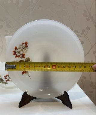 Jarra y 6 tazas de desayuno Arcopal