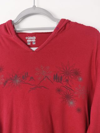 Columbia Sportswear Women's Red Winter Snowflake H