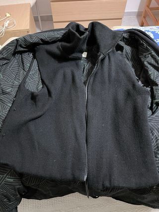 Abrigo 3/4 Skunkfunk Negro - 2 en 1 con chaleco